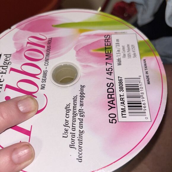 Wired Ribbon Yellow Variety Pack And Opened Packs - Picture 5 of 6